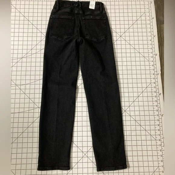 NWT Good American Women’s Black Size 0/25 Jeans - Picture 5 of 7